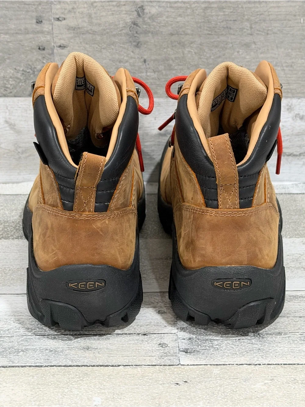 KEEN Men's Pyrenees Waterproof Hiking Boot - Syrup - Size - 10 .US